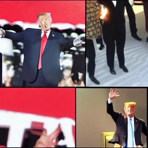 Image similar to trump t _ pose