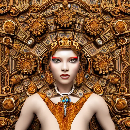 Image similar to princess, photo, ornate, breathtaking, surreal, intricate, detailed, octane render 4 k