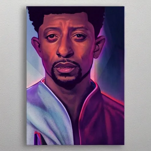 Prompt: handsome 2 1 savage as jesus in the movie psychedelic space jesus saves the space time continuum, movie poster but better concept art trending on tiktok