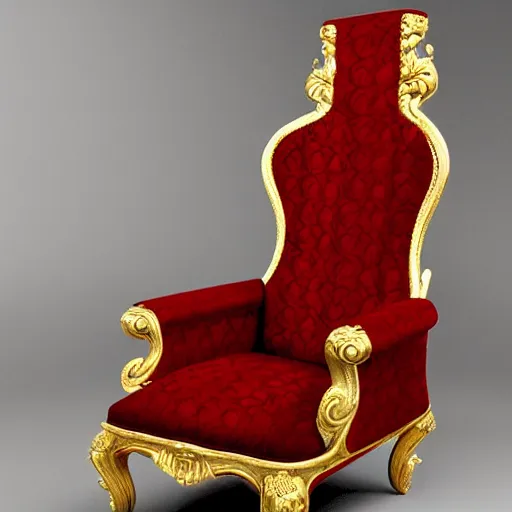 Image similar to a luxury vip golden toilet gaming chair with red hibiscus embossed into the material, the toilet is shiny, varying art styles, varying locations, varying angles