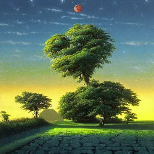 Image similar to a beautiful painting representative of the art style of tim white