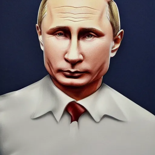 Image similar to Seductive Putin, hyper realistic, highly detailed