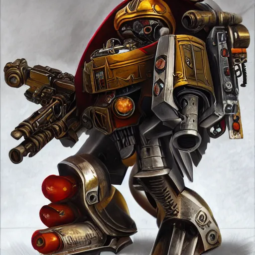 Image similar to doctor ivo robotnik as warhammer 4 0 k tau character, highly detailed, digital painting, artstation, sharp focus, illustration, art by tan zi and ayanamikodon and alphonse mucha and wlop