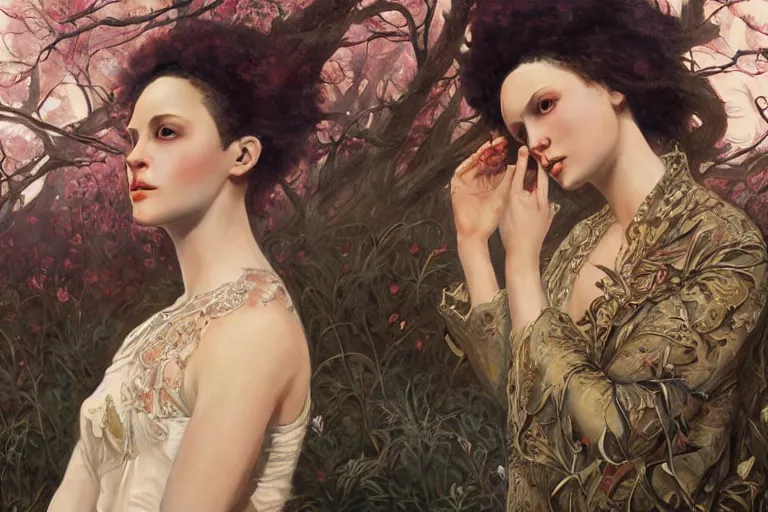Image similar to Music video screenshot of The Weeknd song Save your tears, unreal, fantasy, intricate, elegant, dramatic, highly detailed, photorealistic, digital painting, painterly, artstation, concept art, smooth, sharp focus, art by John Collier and Krenz Cushart and Artem Demura and Alphonse Mucha and Albert Aublet
