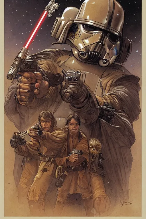 Image similar to star wars, by jean - baptiste monge