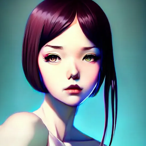 Prompt: a beautiful slim outgoing psychotic nerd girl hates you, art by ilya kuvshinov and lois van baarle and ross tran and range murata and artgerm and andy warhol, norman rockwell, digital art, highly detailed, profile picture, intricate, sharp focus, mystical trending on artstation hq, pinterest, unreal engine 5