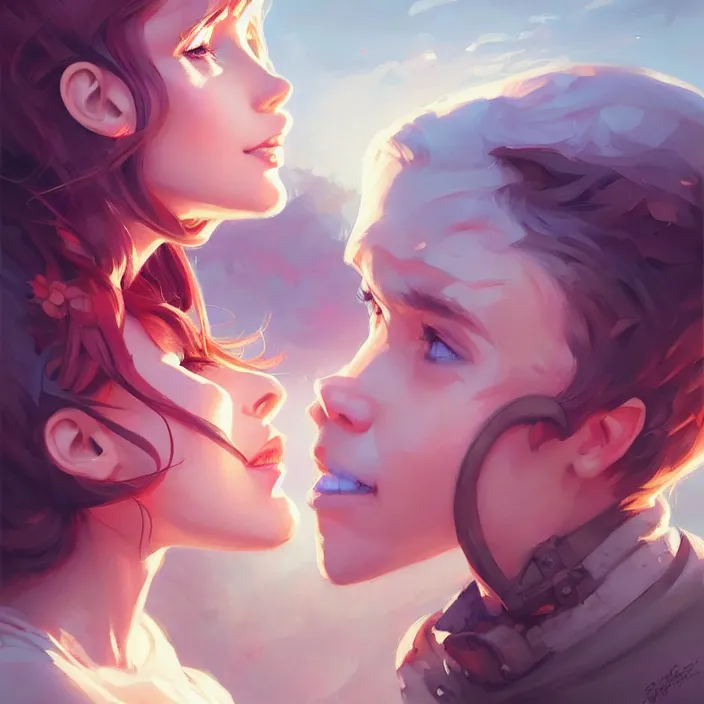 Prompt: emmaroberts illustrated artgerm stephenbliss gregrutkowski, loish rhads makotoshinkai loisvanbaarle, ilyakuvshinov rossdraws detailed amazing super ornate intricate filmic conflictingcolortone softshadowing