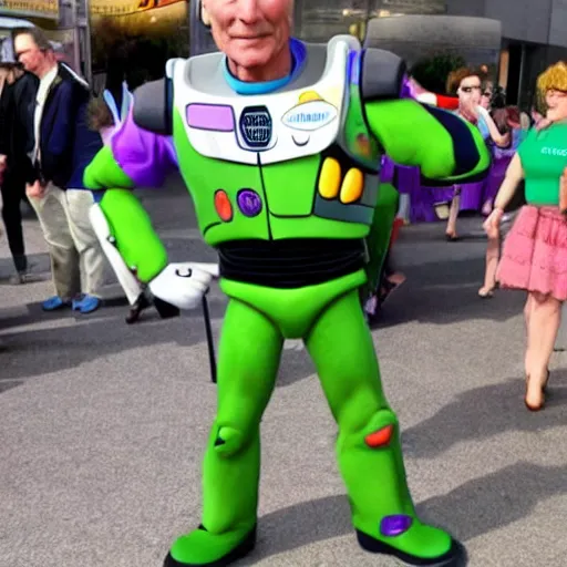 Image similar to patrick stewart as the real buzz lightyear