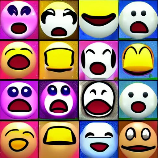Prompt: funny emoji, 4 d, hd