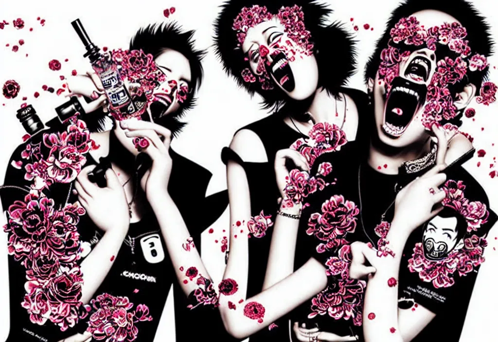 Image similar to fragrance advertising campaign by shohei otomo