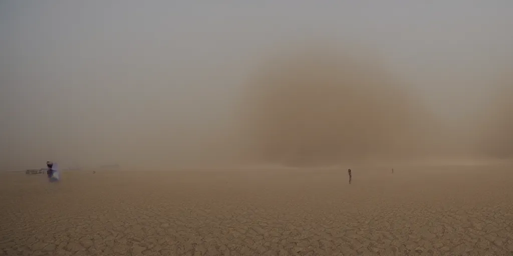 Prompt: sand storm