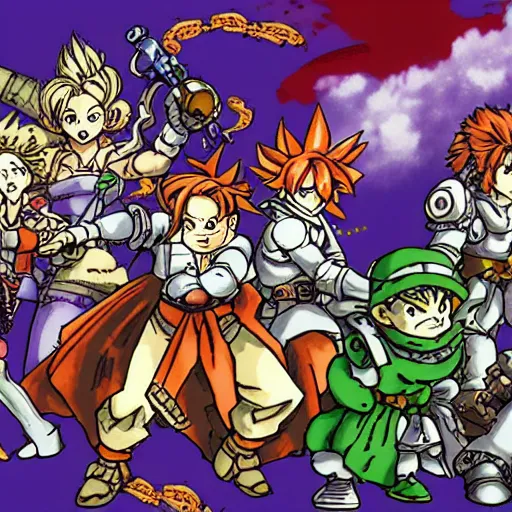 Prompt: chrono trigger