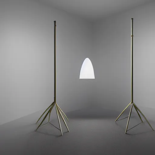 Image similar to an ultra high definition professional studio quality photograph of a transparent iridescent perspex pastel coloured combined raincoat and tent on a coat hook in an empty white room. dramatic lighting, ray tracing, refraction, shallow d. o. f, colour corrected, golden ratio, three point light. volumetric shadows. light rays.