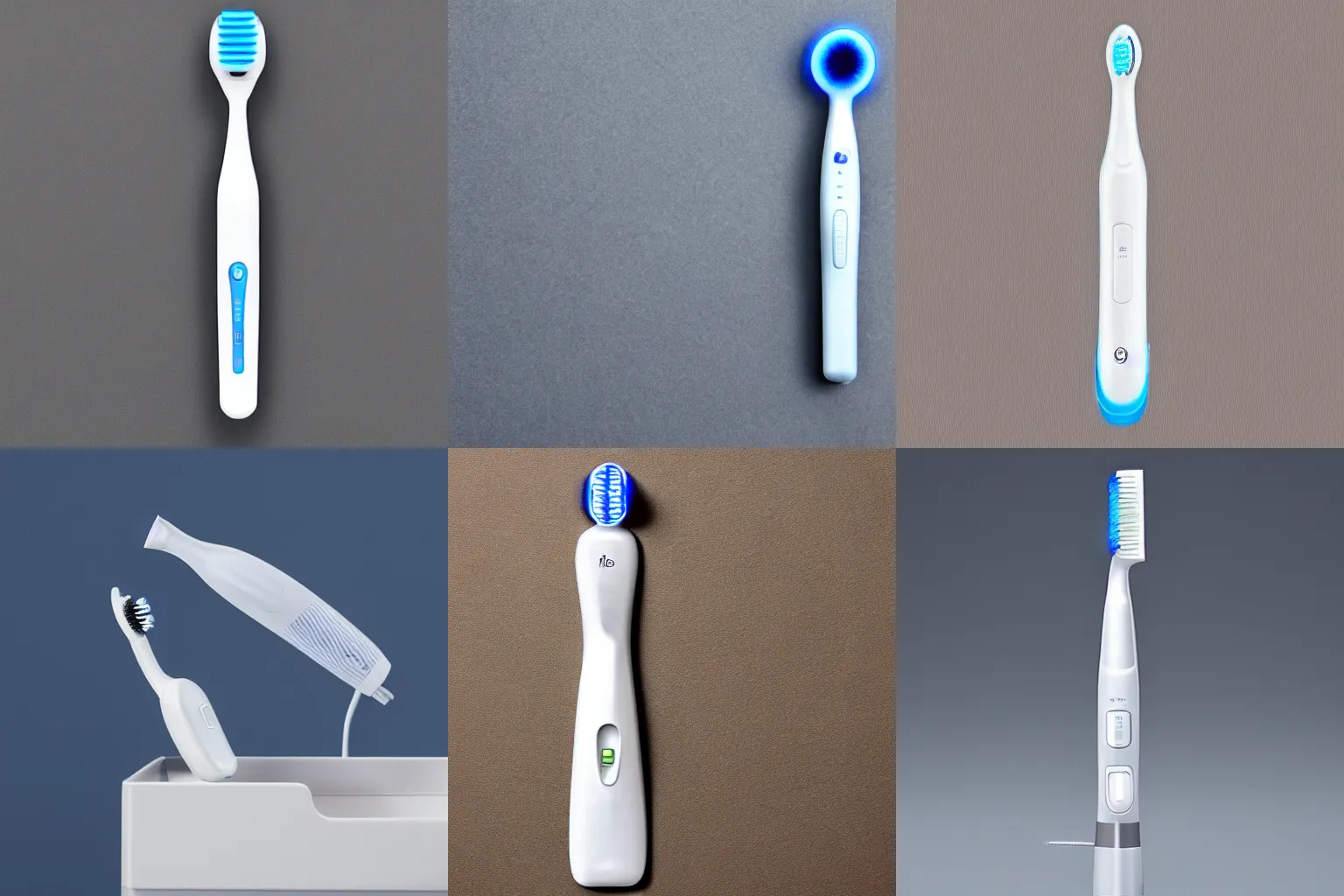 Prompt: an electric toothbrush