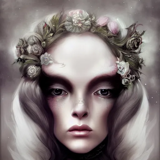 Prompt: of a surreal Portrait inspired by Natalie Shau,Charlie bowater,Anna Dittman,cinematic