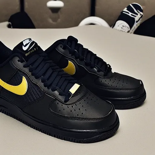 Image similar to banana shaped nike airforce one's