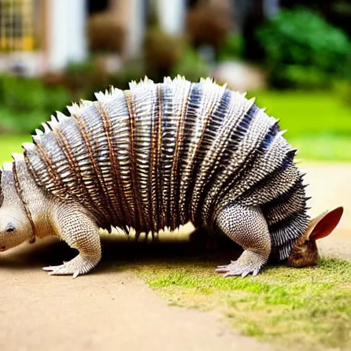 Image similar to an armadillo - cat - cat - car - cat - hybrid, animal photography