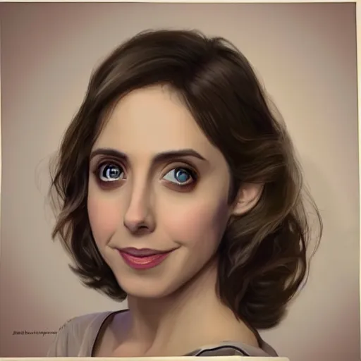 Prompt: “Alison brie, beautiful, highly detailed portrait, photorealistic, ultra-detailed, 3d, cartoon, Up”