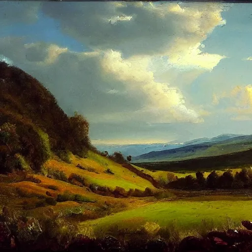 Prompt: a beautiful landscape by Hardy, David A.