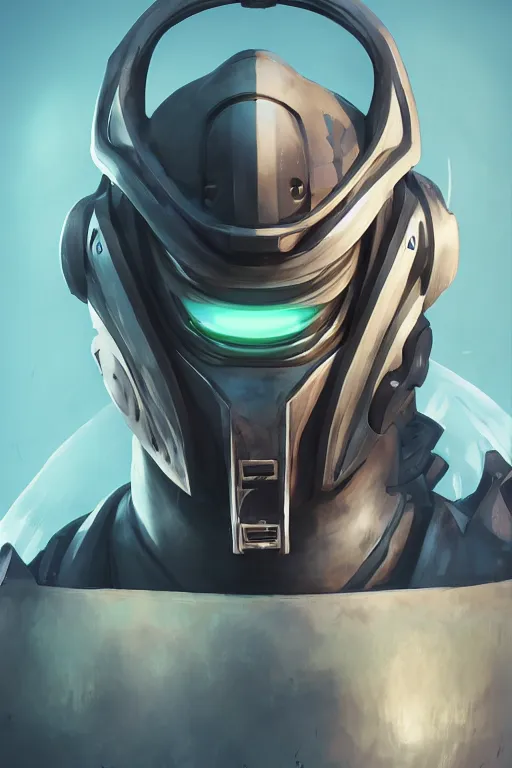 Image similar to epic mask helmet robot ninja portrait stylized as fornite style game design fanart by concept artist gervasio canda, behance hd by jesper ejsing, by rhads, makoto shinkai and lois van baarle, ilya kuvshinov, rossdraws global illumination radiating a glowing aura global illumination ray tracing hdr render in unreal engine 5