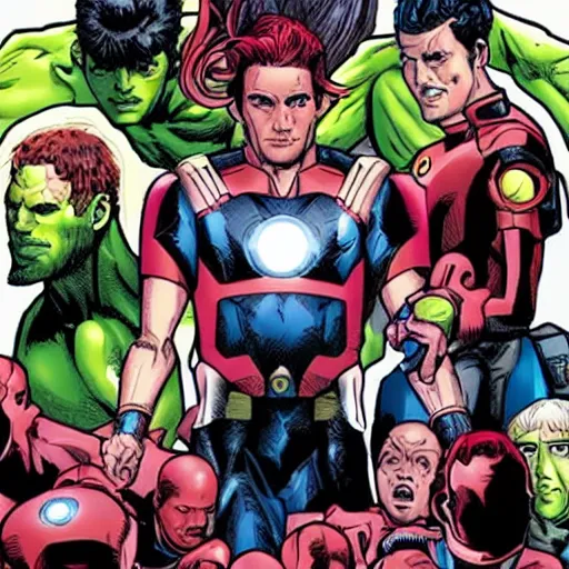 Image similar to legion in the avengers