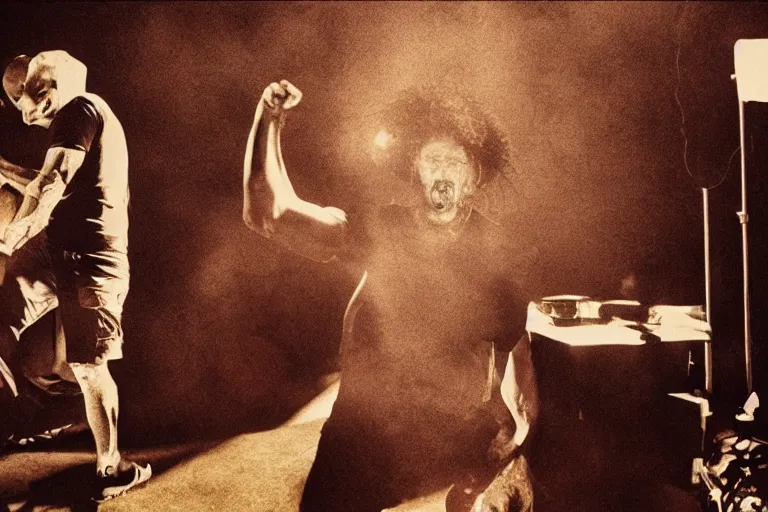 Image similar to Cinematography Rage against the machine by Emmanuek Lubensky