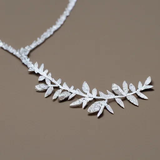 Image similar to white forest with diamond leaves, 8 k