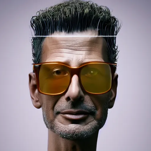 Image similar to hyperrealistic dslr film still of jeff goldblum disguised as a giant legume, stunning 8 k octane comprehensive 3 d render, inspired by istvan sandorfi & greg rutkowski & unreal engine, perfect symmetry, dim volumetric cinematic lighting, extremely hyper - detailed, incredibly real lifelike attributes & flesh texture, intricate, masterpiece, artstation, stunning