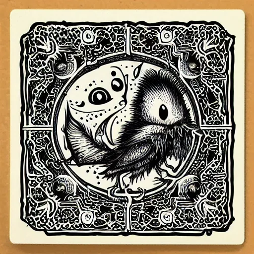 Image similar to Square sticker of something beautiful by Joe fenton