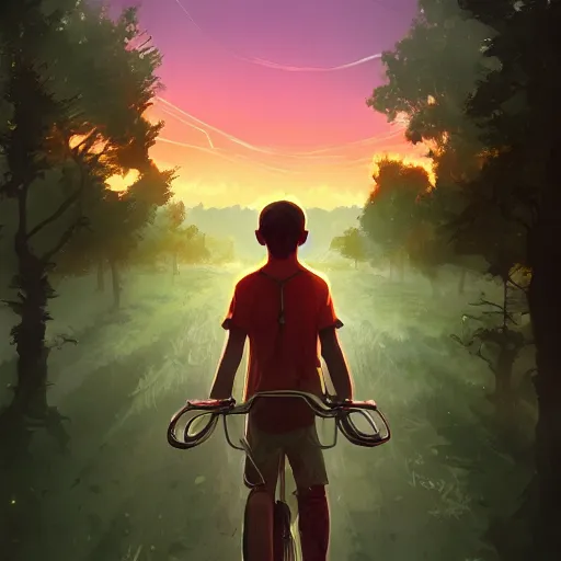 Image similar to hero world stranger things, behance hd by jesper ejsing, by rhads, makoto shinkai and lois van baarle, ilya kuvshinov, rossdraws global illumination