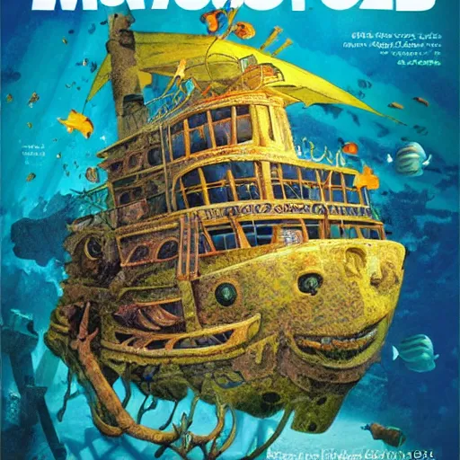 Image similar to Underwater Shipwreck of the Magic Schoolbus, cover of National Geographic