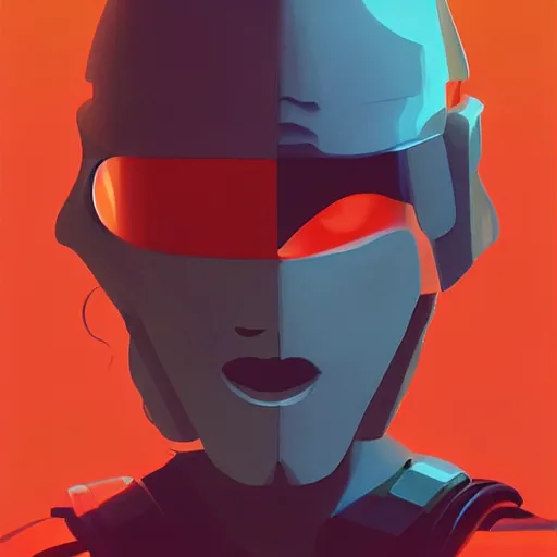 Image similar to face icon stylized minimalist star wars 1 9 7 7, loftis, cory behance hd by jesper ejsing, by rhads, makoto shinkai and lois van baarle, ilya kuvshinov, rossdraws global illumination