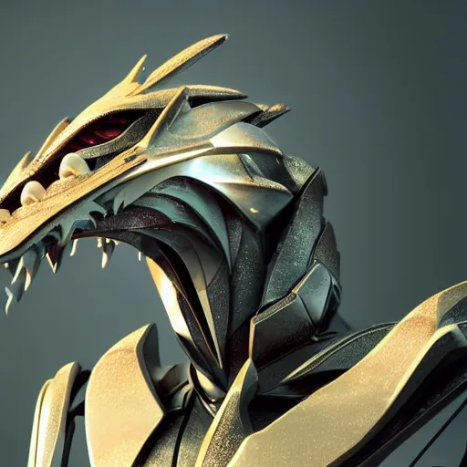 Prompt: stunning headshot of a beautiful anthropomorphic robot female dragon, with smooth and streamlined armor, standing and posing elegantly, well detailed dragon head with epic LED eyes and a warm maw, sharp and dangerous sleek design, two arms, beautiful digital art, artstation, DeviantArt, FurAffinity, professional, depth of field, close-up, hd, octane render, sunset lighting