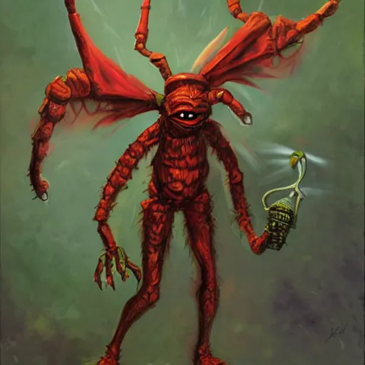 Image similar to insecticide monster by brom