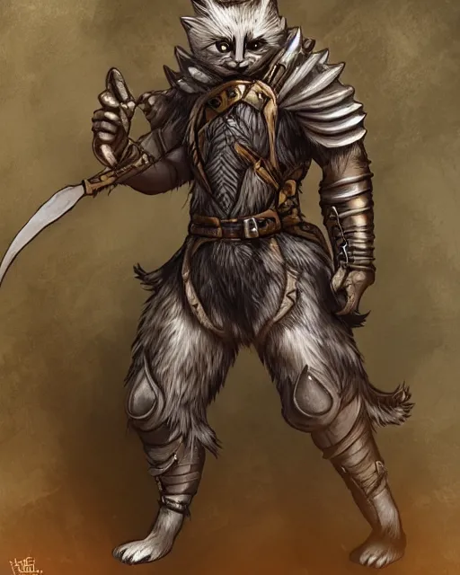 Image similar to a full body shot of a muscular anthro furry rat wearing a fantasy medieval armor striking a heroic pose, fantasy, artstation, furry art, furaffinity, deviantart, symmetrical, highly detailed, award winning, trending