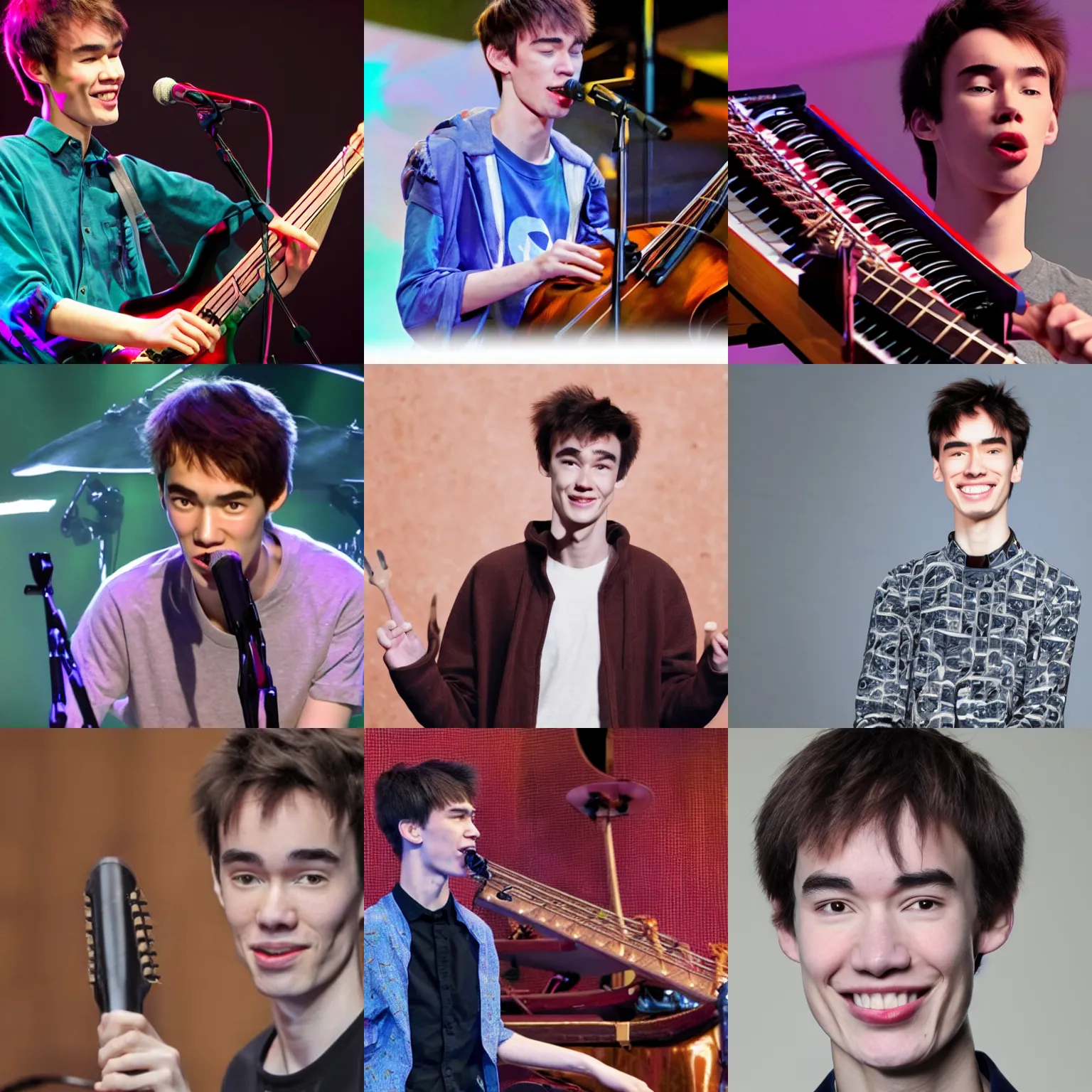 Prompt: jacob collier 4 k