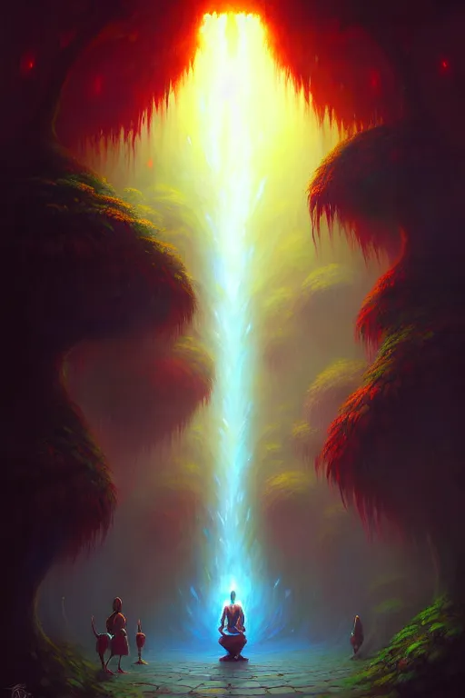 Image similar to The Ayahuasca Spirit, by Andreas Rocha