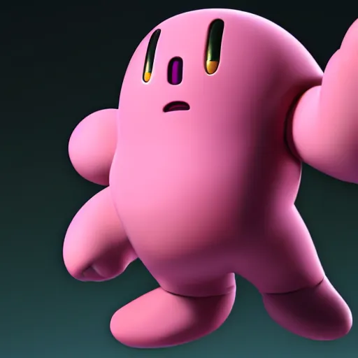 kirby with realistic human feet, 4 k, hyper realistic, | Stable Diffusion |  OpenArt