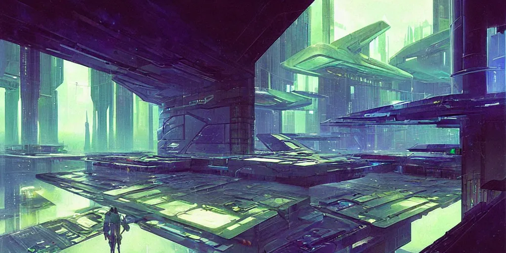 Image similar to The Cyberpunk Alchemist’s Biomimetic Laboratory, by John Harris