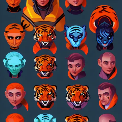 Image similar to exophilia, handsome, tiger alien race, arcana, godlike, harmony artstation