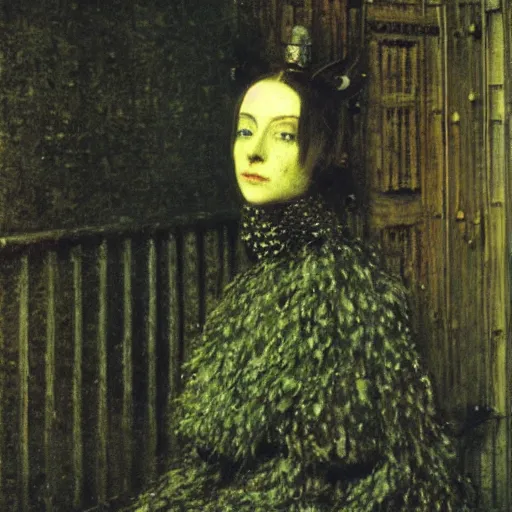 Image similar to A character by John Atkinson Grimshaw