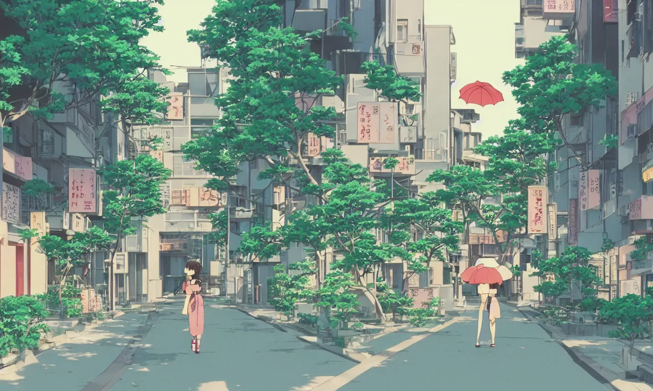 Japanese Anime Street [1920x1080] : r/wallpapers