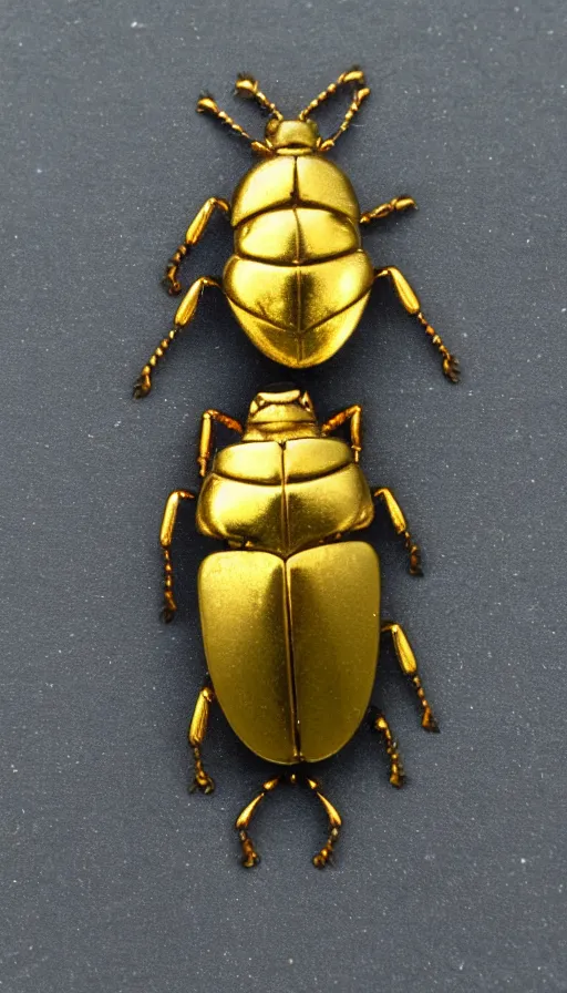 Image similar to gold beetle jewel