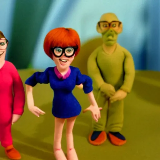 Image similar to claymation velma