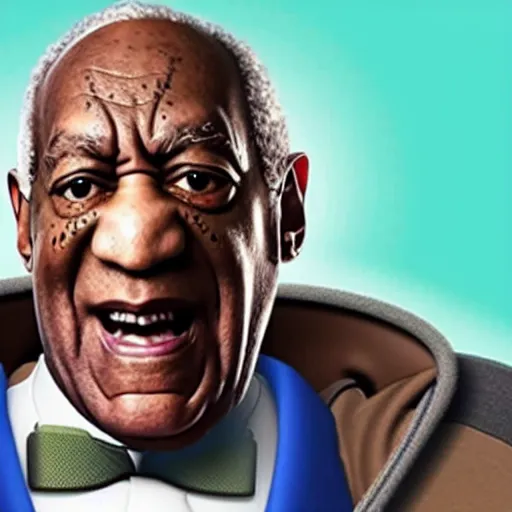 Prompt: bill cosby as a fortnite character