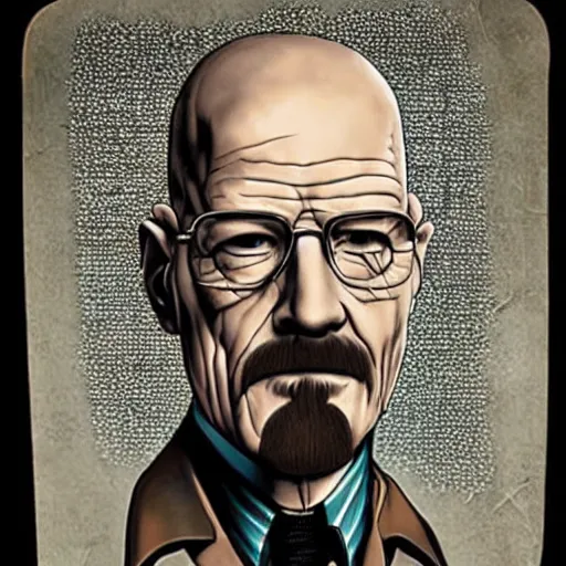 Prompt: steampunk walter white