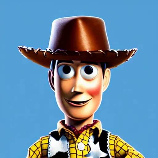 Image similar to a photo of woody from toy story as a real life person, 4k, high detail, high-resolution photograph, professional photography, ultra-detail