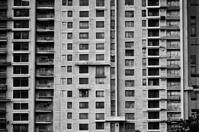 Prompt: apartment building on the moon, Cinematic, 35mm, Wildlife photography,