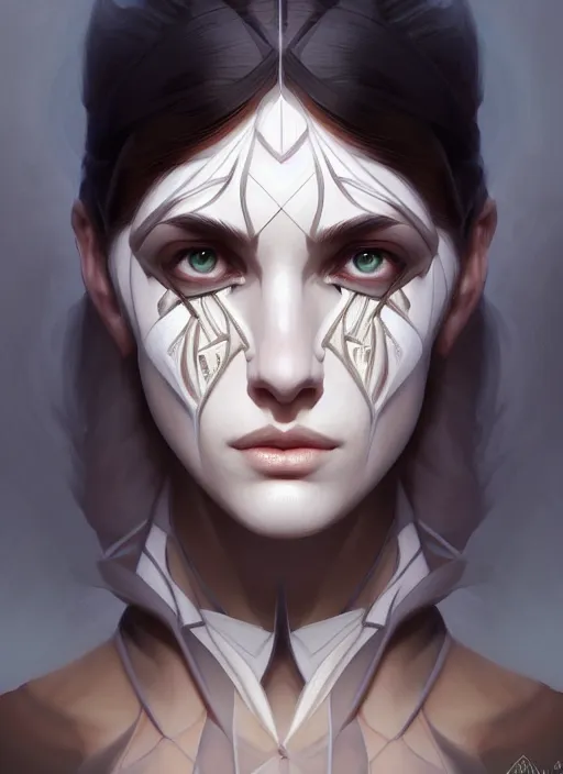 Image similar to symmetry!! portrait of borderlans 3 psycho, intricate, elegant, highly detailed, digital painting, artstation, concept art, smooth, sharp focus, illustration, art by artgerm and greg rutkowski and alphonse mucha, 8 k