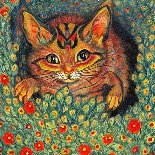 Image similar to a mouse, fantasy art, louis wain